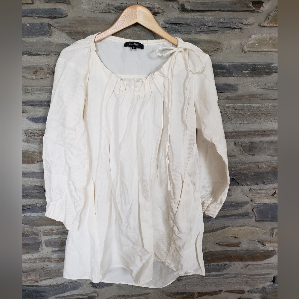 Cotelac Cream Dress Cotton Wool 3